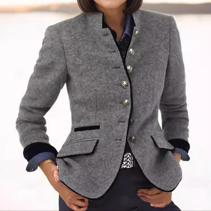 Ambre | Klasični Vuna Blazer | Limitirano Izdanje