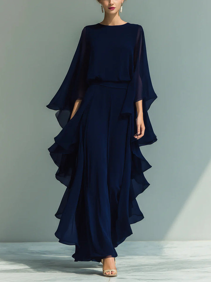 Fauve | Elegantna Tokova Večernja Kombinezon