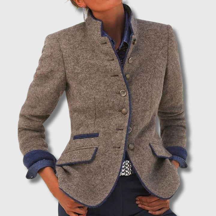 Ambre | Klasični Vuna Blazer | Limitirano Izdanje