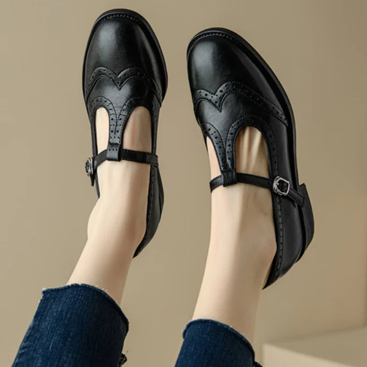 Adeline | Elegantne T-strap Mary Janes