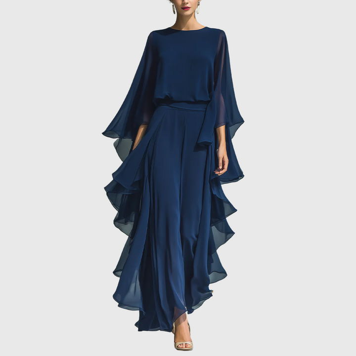 Fauve | Elegantna Tokova Večernja Kombinezon