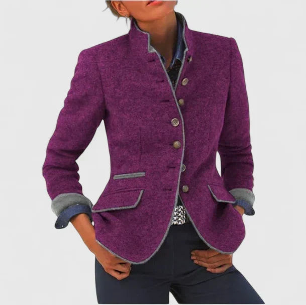 Ambre | Klasični Vuna Blazer | Limitirano Izdanje