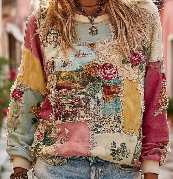 Jolene | Boho Pleteni Džemper