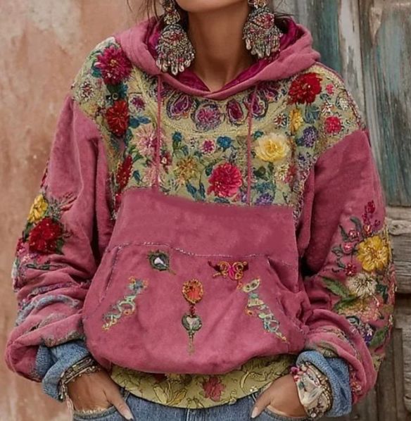 Alcyone | Ženska Boho Pletena Dukserica