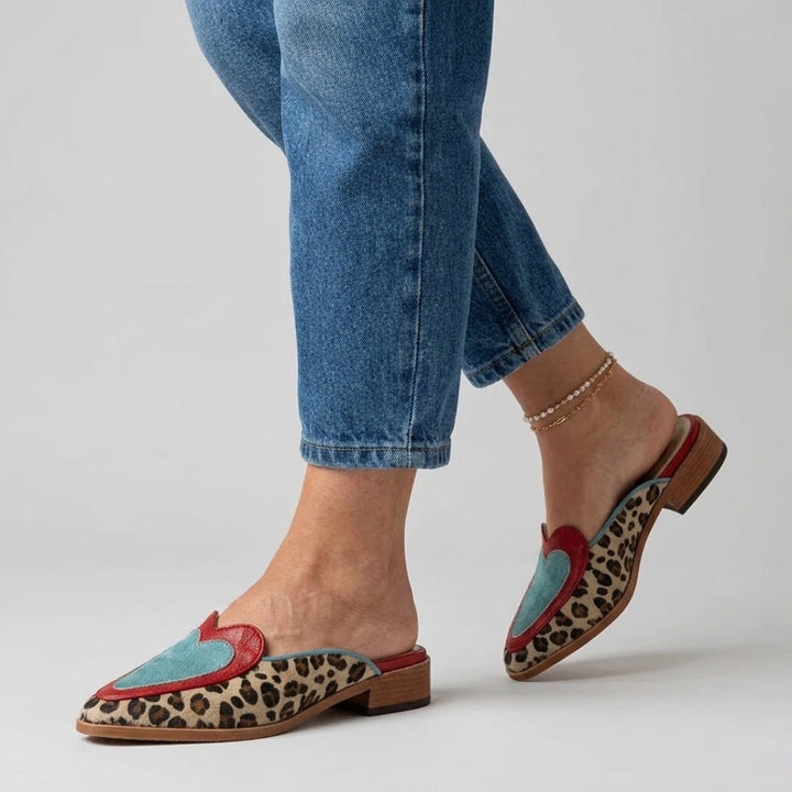 Isolde | Muli bez pete sa leopard printom