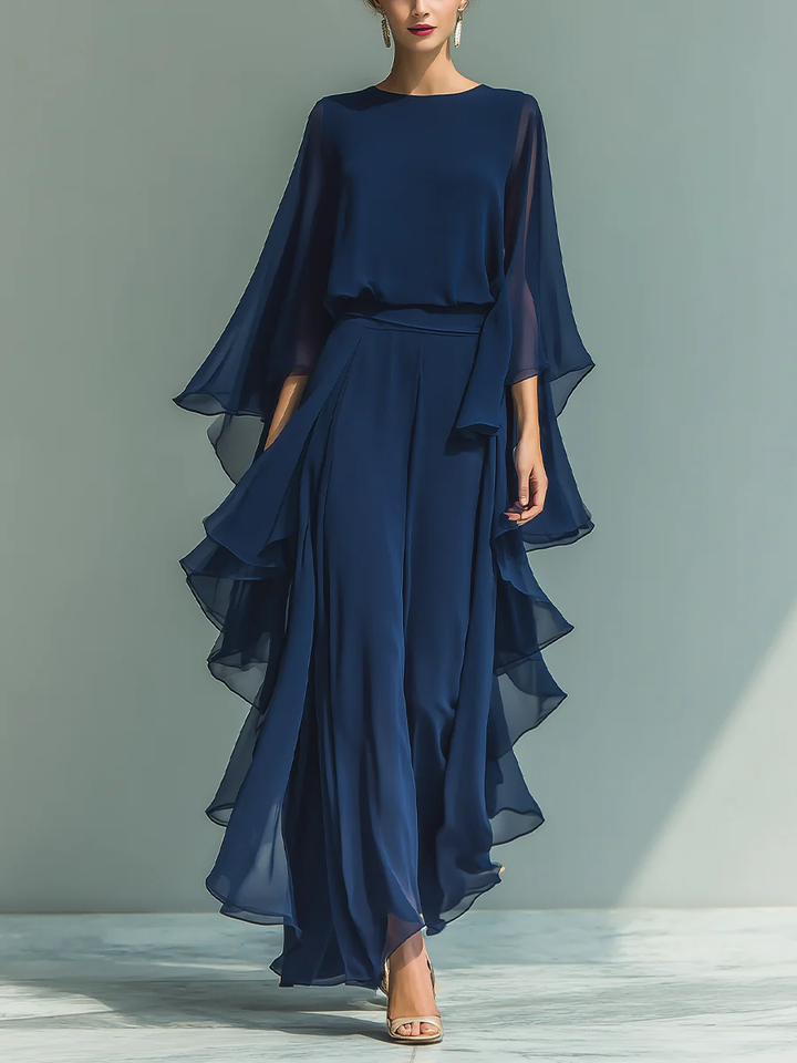 Fauve | Elegantna Tokova Večernja Kombinezon