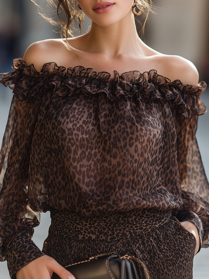 Liliane sa Ruffles i Off Shoulder Izrezom