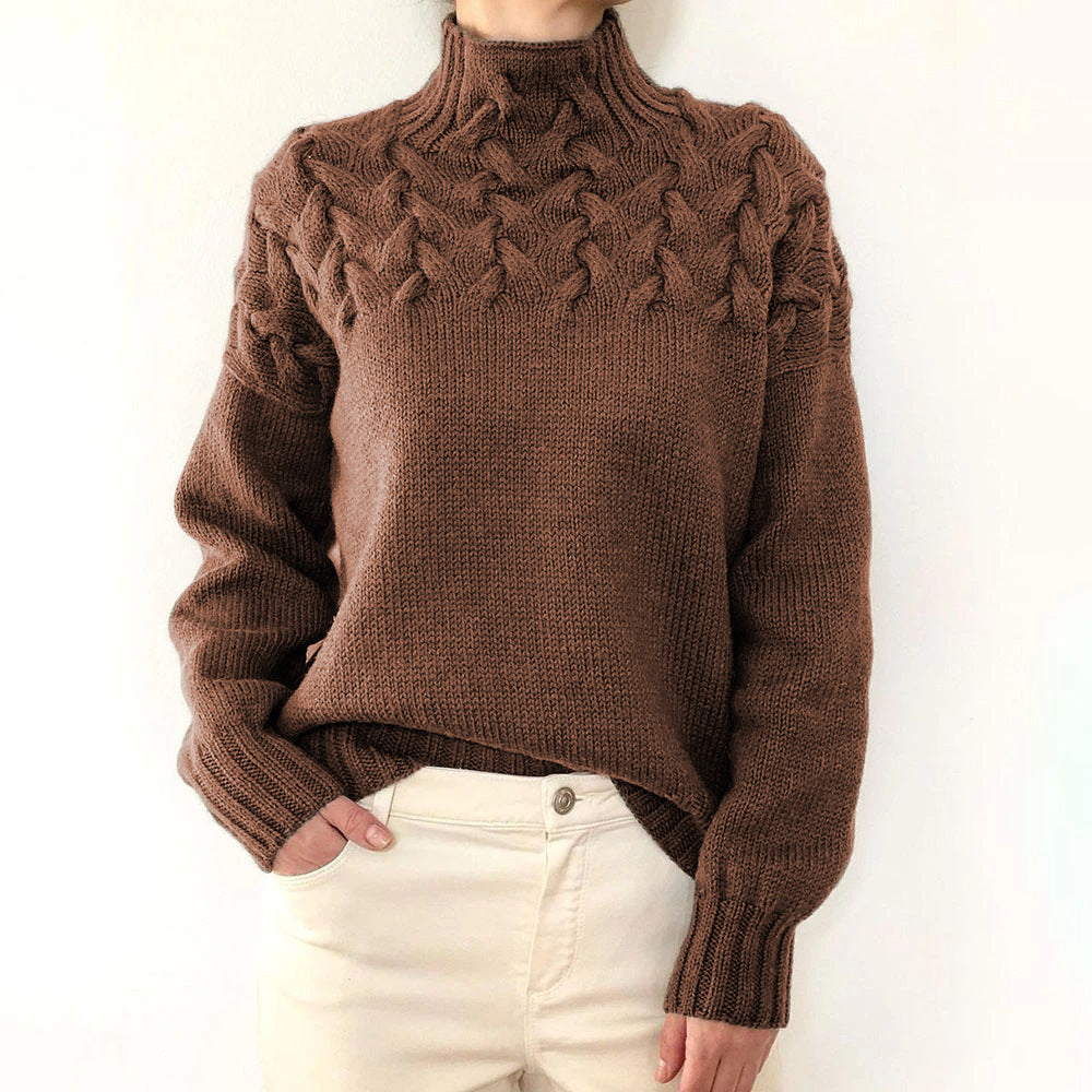 Delphine | Topla pletena rolka