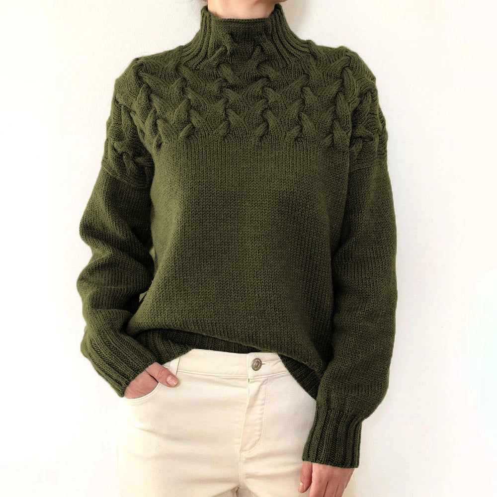 Delphine | Topla pletena rolka