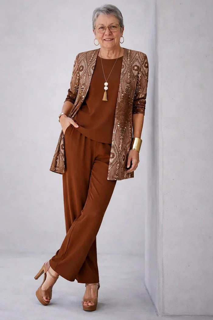 TEONA | Elegantan trodelni komplet u klasičnom stilu