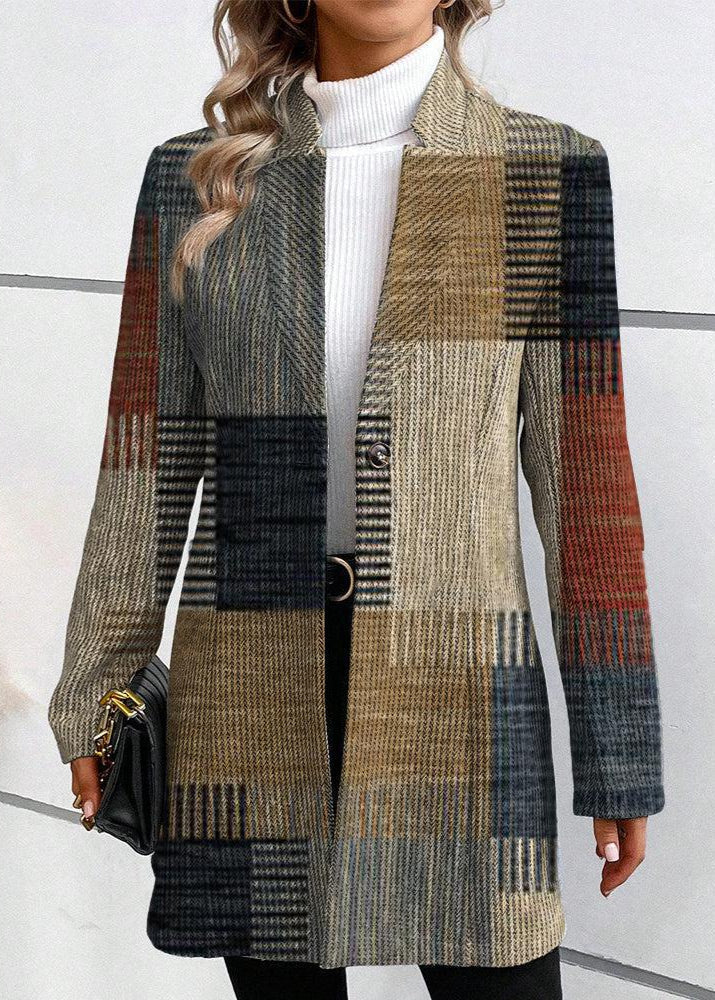 Leila | Elegantni Blazer sa Uzorkom