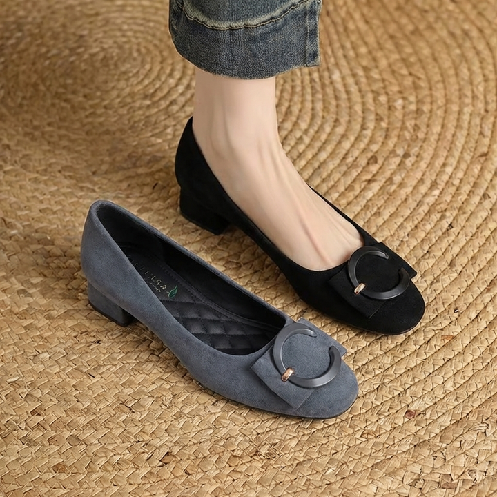 Elaine Suede Flats