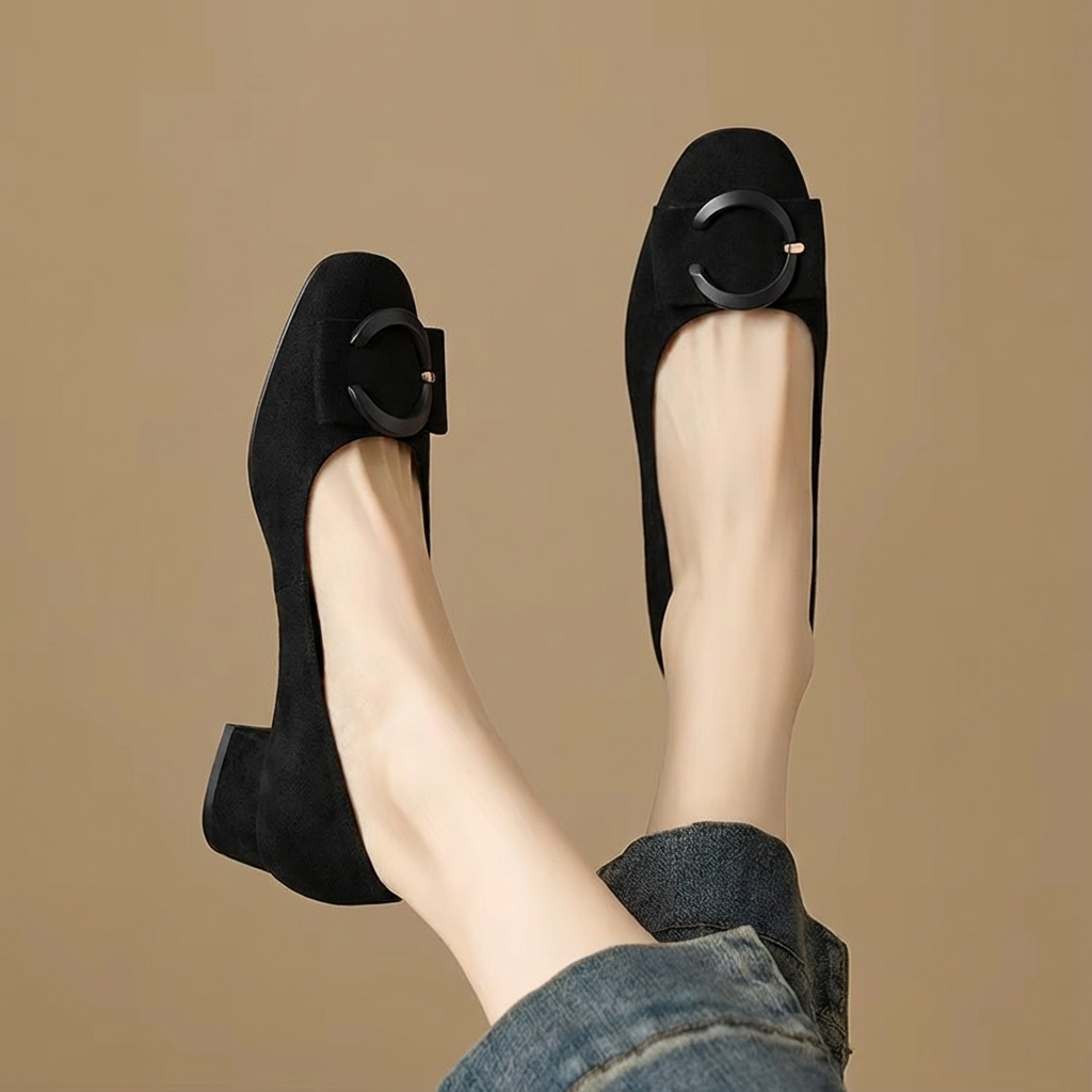 Elaine Suede Flats
