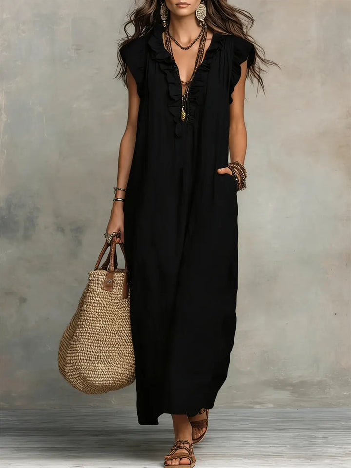 Camellia | Elegantna letnja maxi haljina