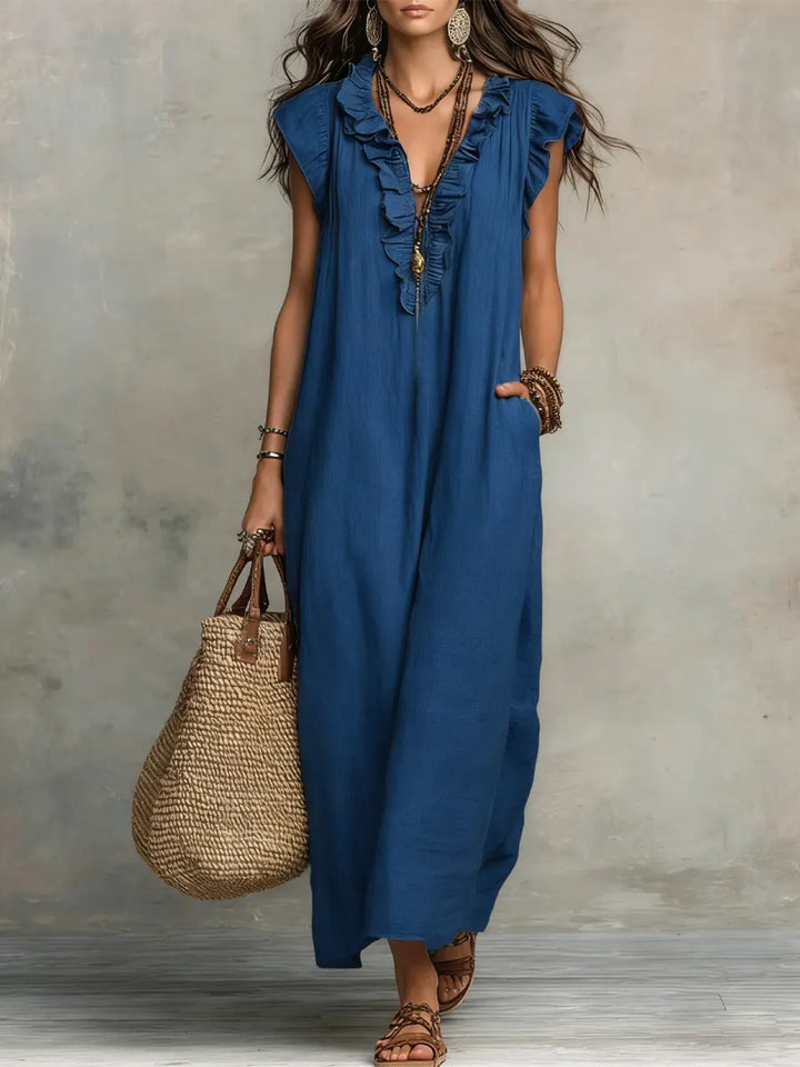 Camellia | Elegantna letnja maxi haljina