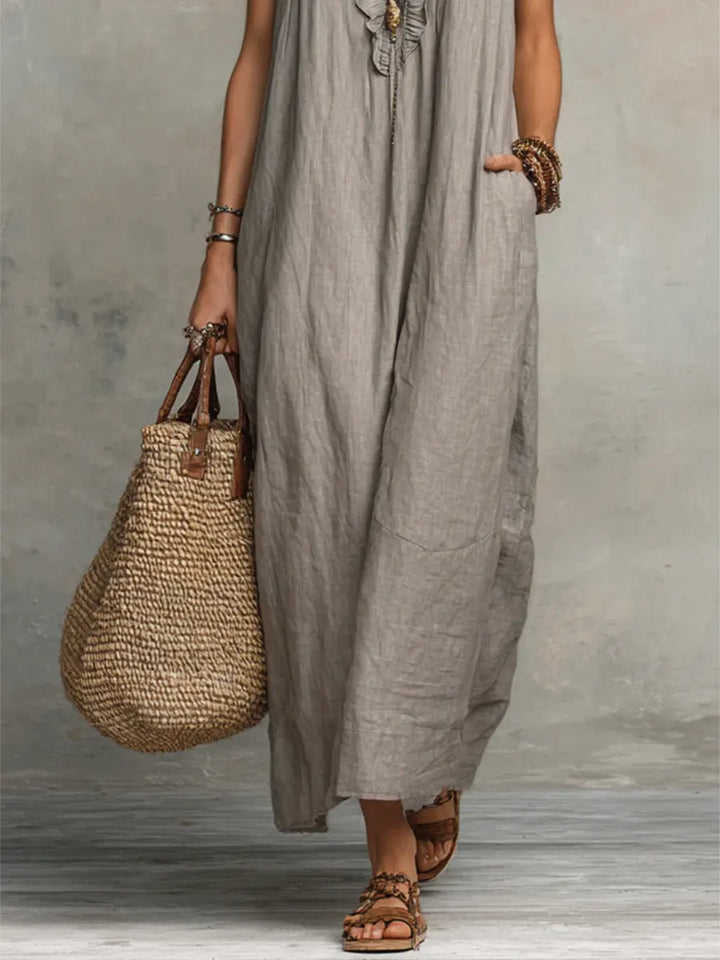 Camellia | Elegantna letnja maxi haljina